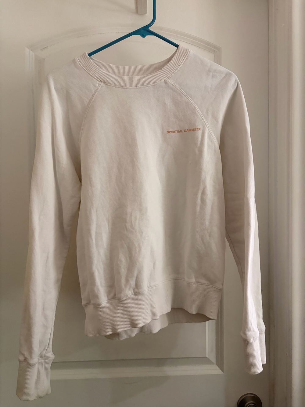 SPIRITUAL GANGSTER Love Love Love soft crew neck sweater